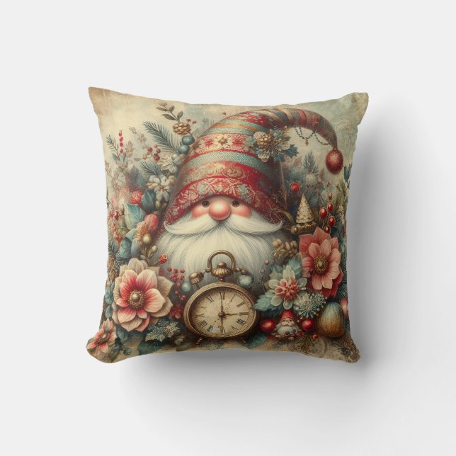 Christmas Gnome Kussen (Voorkant)