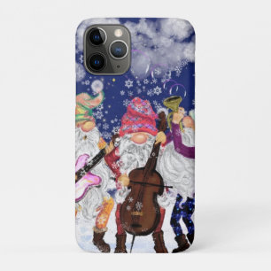 Christmas Gnome Music Band Funny coque iphone