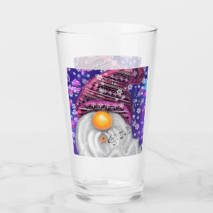 Christmas Gnome Pet Glass Glas