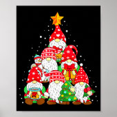 Christmas Gnome Shirt For Family Pajamas Gnome Xma Poster (Voorkant)
