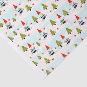 CHRISTMAS GNOMES TISSUE PAPIER (Detail)