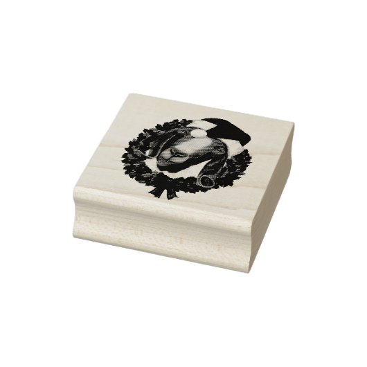 Christmas Goat Stamp Rubberstempel (Stempel)
