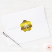 Christmas Gold Wax Seal Stickers (Envelop)