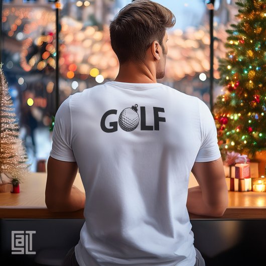 Christmas Golf Ornament Classic T-shirt