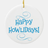 Christmas Gordon Setter Keramisch Ornament (Achterkant)