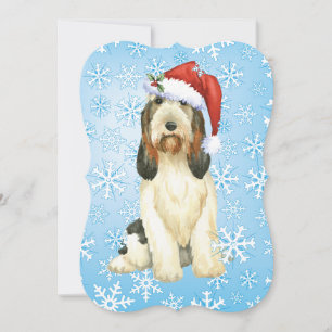 Christmas Grand Basset Griffon Vendéen Feestdagenkaart