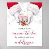 Christmas Greatest Gift Envelope Station Poster (Voorkant)
