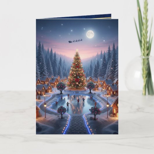 Christmas Greeting Card Feestdagen Kaart (Voorkant)