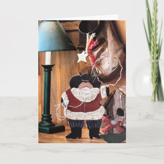 CHRISTMAS GREETTES NAAR GOEDE VRIENDEN KAART (Voorkant)