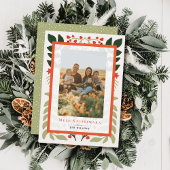 Christmas Hawaiian Quilt Carte photo de vacances