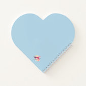 Christmas Hearts Notebook Notitieboek (Achterkant)