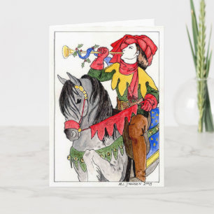 Christmas Herald Feestdagen Kaart