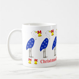 Christmas Herons Mug Koffiemok