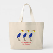 Christmas Herons Tote Bag (Dos)