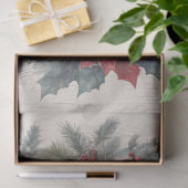 Christmas Highland Koe krans ontkoppeling Tissuepapier (Geschenk)