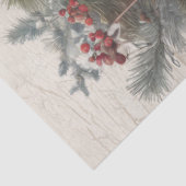 Christmas Highland Koe krans ontkoppeling Tissuepapier (Detail)