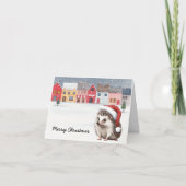 Christmas Hog Kaart (Voorkant)