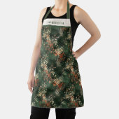 Christmas Holiday Botanical Personalized Schort (Insitu)