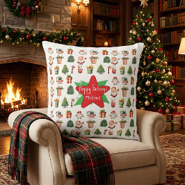 Christmas holiday modern simple winter  kussen