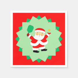 Christmas Holiday Pickleball Party Servet