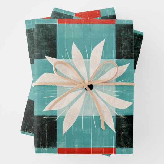 Christmas Holidays Inpakpapier Vel (In situ)