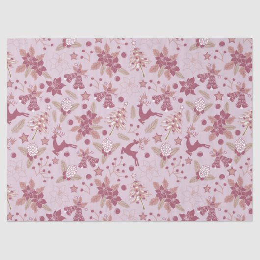 Christmas holidays tissuepapier (Voorkant)