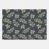 Christmas Holly Berry Branches avec Feuille (Devant)