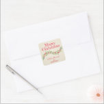 Christmas Holly Berry Cuisine maison Cuisine Petit<br><div class="desc">Créez de petits autocollants pour étiquette vos produits de Noël faits maison, biscuits, bonbons, gâteries, faveurs de fête et plus avec une aquarelle moderne et élégante de sainte verte et baies rouges sur un arrière - plan à rayures d'ivoire pâle et votre message dans des lettres chic. CORRESPONDRE des articles...</div>