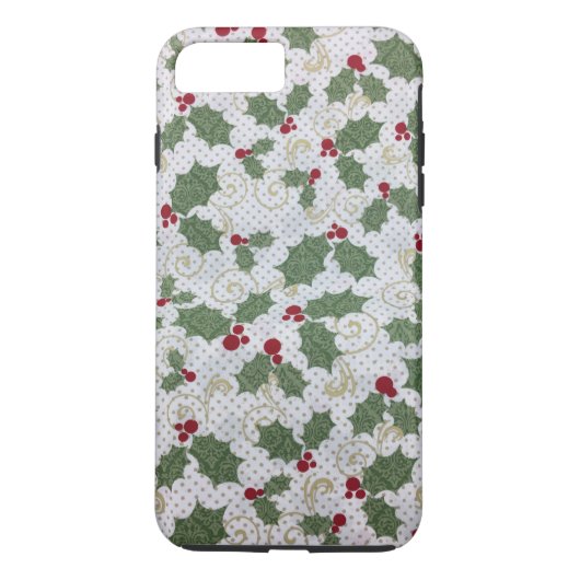 Christmas Holly coque iphone (Dos)
