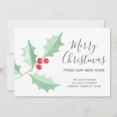 Christmas Holly in beweging Aankondiging (Voorkant)