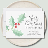 Christmas Holly in beweging Aankondiging