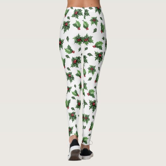 Christmas Holly Leggings (Dos)