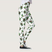 Christmas Holly Leggings (Droite)