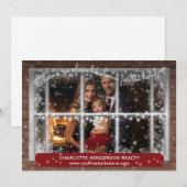 Christmas Home Photo Cartes de fin de année d'affa (Devant / Derrière)