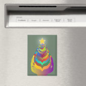 Christmas Hope and Togetherness Magneet (Insitu (Vaatwasser))