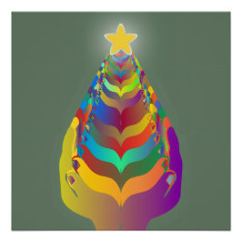 Christmas Hope and Togetherness Perfect Poster