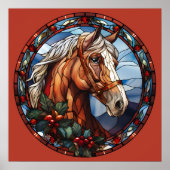 Christmas Horse Poster (Voorkant)