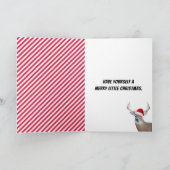 Christmas Humor Naughty Or Nice Check Boxes  Kaart (Binnen)