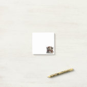 Christmas Husky Dogs Post-it® Notes (Op bureau)