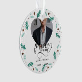 Christmas in Heaven Memorial Ornament – Personaliz (devant)