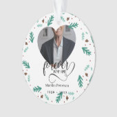 Christmas in Heaven Memorial Ornament – Personaliz (devant)