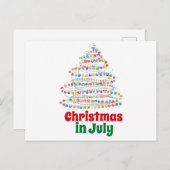 CHRISTMAS IN JULI BRIEFKAART (Voorkant / Achterkant)