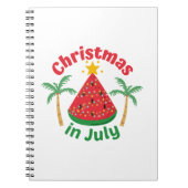 CHRISTMAS IN JULI NOTITIEBOEK (Voorkant)