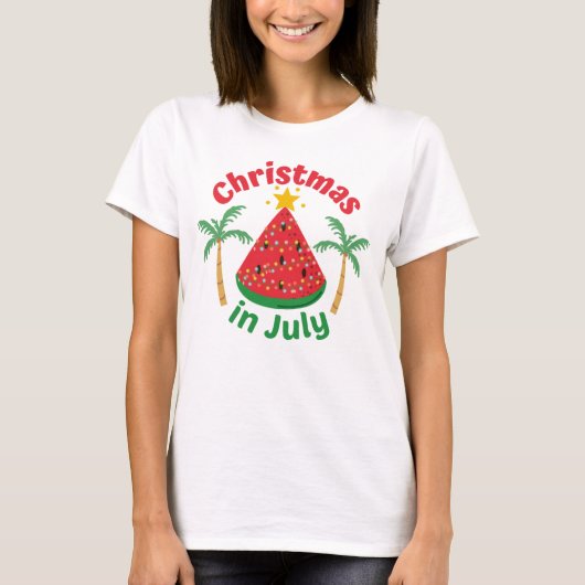 CHRISTMAS IN JULI T-SHIRT (Voorkant)