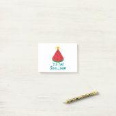 CHRISTMAS IN JULI TIS DE SEASON POST-IT® NOTES (Op bureau)