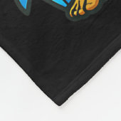 Christmas In July Bigfoot Hawaiian Xmas Palm Tree Fleece Deken (Hoek)