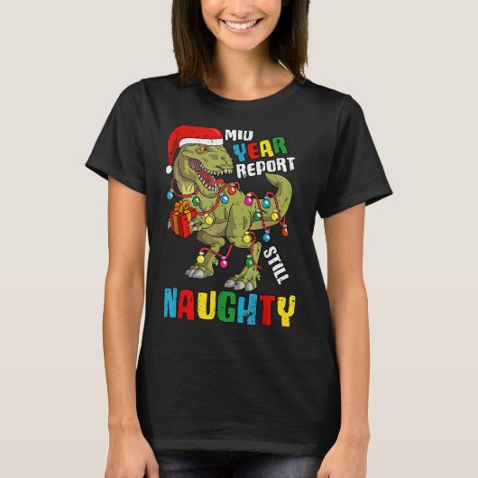 Christmas In July Dinosaur T Rex Summer Kids Boys T-shirt (Voorkant)