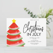 Christmas in July Kaart (Staand voorkant)