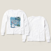 Christmas in July Snowman & Palm Tree Design (Motif Recto et Verso)