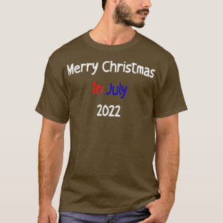Christmas In July Summer Santa Xmas 2022 T-shirt